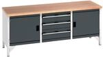 Bott Kastenwerkbank Cubio 2 T&uuml;r 2 Ablagen Multiplex 2000 X 750 X 840mm Ral...