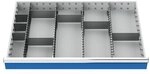 Schubladeneinteilung R 36-24 Mit Metalleinteilung F&uuml;r Front 100/125 Mm Ma&szlig;e...