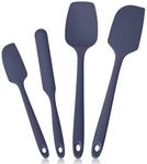 Silikon Teigschaber 4er Set, 315&deg;c Hitzebest&auml;ndig, Indigo