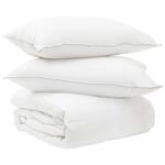 Duvet- Und Kopfkissen-set 3 Stk. 260 X 240 Cm Winter 1800 G/pc Vidaxl