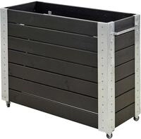 Plus Blumenkasten Cubic 120x50x95 Cm M/r&auml;der Druckimpr&auml;gniert Ral 9005...