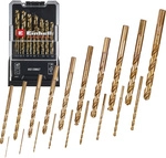 Einhell 249019 Hss-co Metall-spiralbohrer-set 1 Mm, 1.5 Mm, 2 Mm, 2.5 Mm, 3 Mm, 3.5