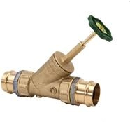 Schl&ouml;sser Armaturen Freistromventil, Pressanschl.ig O.entl, St.sp, Dn50, Press 54,