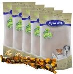5 Stk. Lyra Pet Rinderkopfhautstangen Mit Pansen Ca. 70 Cm