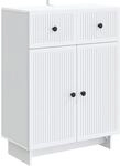 Vidaxl Sideboard White 66 X 34.5 X 90 Cm Engineered Wood