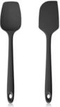 Silikon Pfannenwender & L&ouml;ffel 2er Set, 315&deg;c Hitzebest&auml;ndig, Antihaft