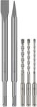 Bosch Sds Plus-3c Mei&szlig;el- Und Bohrer-set, D 5,5/7/8 Mm, 5-tlg. F&uuml;r Bohrh&auml;mmer