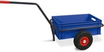 Brb Handwagen Mit Kunststoffkasten, H 220 Mm, Tragkraft 200 Kg (blau)
