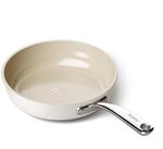 Bratpfanne 20 Cm Keramik Antihaft, Induktion, Backofenfest, Sp&uuml;lmaschinenfest, Beige