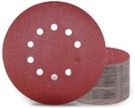 Schleifpapier 225mm Klett P80 10 Loch 50 St&uuml;ck F&uuml;r Trockenbauschleifer