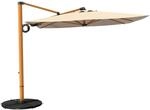 Ampelschirm 300 Cm Rechteckig, 360&deg; Drehbar, Uv-schutz 50+, Windstabil