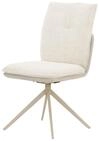 Polsterstuhl 47x61x88 Chenille / Velours Beige Xenia 01