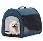 Faltbare Hundebox F&uuml;r Kleine Hunde & Katzen, Atmungsaktiv, Mit Pl&uuml;schkissen,...