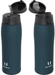 Edelstahl Thermosflasche 750ml Bpa-frei Mit 2 Deckeln, Auslaufsicher