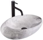 Rea - Aufsatzwaschbecken Roxy C Stone L.grey