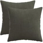Kissenbezug 2 Pcs Heerlen Anthrazit 35 X 35 Cm Cord Vidaxl