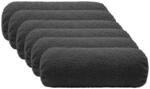 Kissenbezug 6 Pcs Heerlen Dunkelgrau &Oslash; 15 X 40 Cm Boucl&eacute; Vidaxl