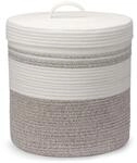 Faltbarer W&auml;schekorb Mit Deckel, 40l, 35x42cm, Braun