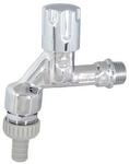 Schl&ouml;sser Armaturen Auslaufventil Mit Rb, Rv, Sv Designgriff, 1/2", Pol.chrom,...
