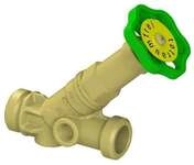 Schl&ouml;sser Armaturen - Schl&ouml;sser Freistromventil, Ausseng.multi