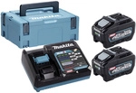 Makita Power Source-kit Pskgrt2j, 40v Max. 2x 5,0 Ah Und Schnellladeger&auml;t Im Makpac