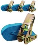 Baumarktplus - 4x Profi Ratschen Spanngurt Spanngurte Zurrgurt 1-tlg 4m 0,8t 0,8to