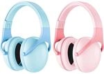 Kinder Geh&ouml;rschutz Nrr 24db, Faltbar, Rosa/blau, 2-10 Jahre