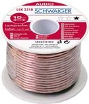 Schwaiger - Lsk3410 10 Meter 0,75mm Transparentes Lautsprecherkabel