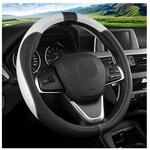 Lenkradbezug Auto Mikrofaser Leder Sport Anti Rutsch Universal 38cm...