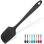 Gro&szlig;er Silikon Spatel 29cm, 315℃ Hitzebest&auml;ndig, Flexibel, Schwarz