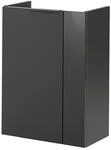 Fackelmann - Sbc Beckenunterschrank 45 - Front Anthrazit Hochglanz