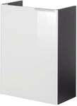 Fackelmann - Sbc Beckenunterschrank 45 - Glasfront Wei&szlig; - Korpus
