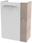 Fackelmann - Sbc Beckenunterschrank 45 - Front Wei&szlig; Hochglanz -