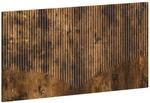 Wandmontiertes Kopfteil Hoorn Raucheiche Holzwerkstoff Vidaxl