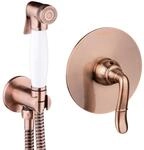 Bidet-set Nostalgie Kupfer Retro Unterputz