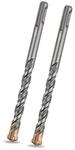 Sds Plus Hammerbohrer 12mm X 160mm (2 St&uuml;ck) Betonbohrer Mit 4...