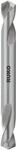 Doppelendbohrer Typ Kv, Hss-g D 3,5 Mm L 52 Mm 10 Stk - Ruko