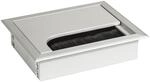 Cavo - Kabeldurchlass Kabeldose Eckig 100 X 80 Mm Silber Eloxiert