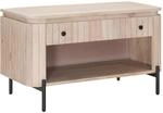 Schuhbank Mit Schubladen Mit Regal Mit Speicher 85 X 37 X 48 Cm Vidaxl