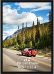 Bilderrahmen A2 Schwarz Aluminium F&uuml;r 42x59,4 Cm Fotos Und Poster