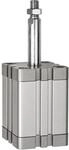 Kompaktzyl., Einfachw., Ag, Ausgef., &Oslash;40, Hub25, G1/8, Iso21287 - Riegler