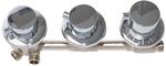Ersatz Thermostat Armatur 4 Fach Umschalter Dusche D46-df