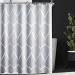 Duschvorhang 260x200cm Mit Beschwerung, Wasserabweisend, Waschbar, Inkl. 14...