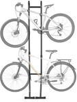 Vevor Fahrradst&auml;nder Vertikaler Abstellst&auml;nder F&uuml;r 2 Fahrr&auml;der Schwarz,