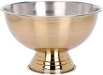 Schale Aus Edelstahl, &Oslash; 39,5 Cm, Golden