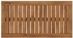 Tischplatte 68,5 X 35 X 2 Cm Rechtwinklig Massives Akazienholz Vidaxl