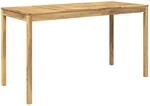 Gartenbar-tisch Wei&szlig; Gewaschen 196 X 80,5 X 105 Cm Vidaxl