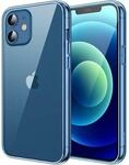 Schutzh&uuml;lle F&uuml;r Iphone 12/12 Pro 6,1 Zoll, Transparent, Sto&szlig;fest, Blau