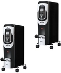G&uuml;de 2x Elektro-heizung Or 2000-9 Dt &Ouml;lradiator 2000 W Heizleistung 9 Rippen