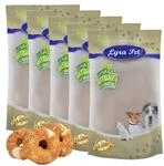 5 Kg Lyra Pet Kauringe Mit H&uuml;hnerbruststreifen